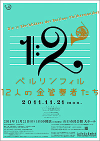 「ベルリンフィル 12人の金管奏者たち」ポスター