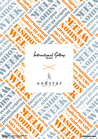 セレクトショップ undstar「international gallery BEAMS × und☆star FASHION WEEK」広報物