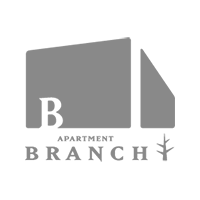 個室制美容室「APARTMENT BRANCH」シンボルマーク＆ロゴタイプ